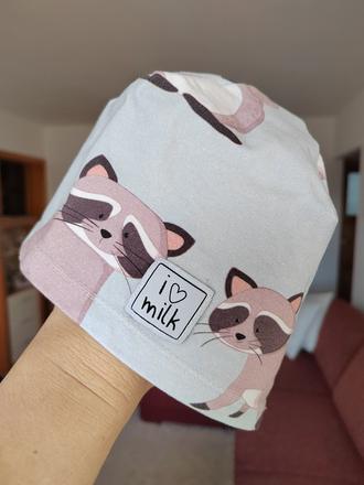 Prechodná čiapka i love milk v.92-98, 92