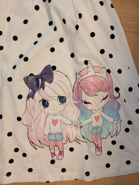 Bodkované šaty, h&m,140