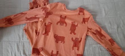 Tepláková súprava hm les, h&m,128