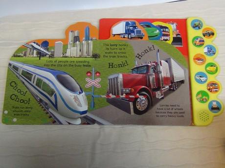 Honk on the road zvukove leporelo, 