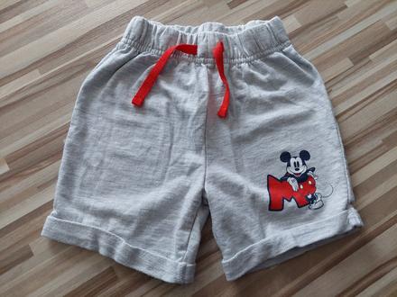 Mickey kraťasky, primark,86