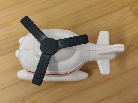 Helikoptéra harold, mašinka tomáš, mattel, 11 cm,