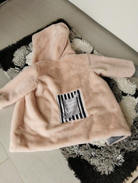 Prechodny kabat piskaci obojstrany 3-4r., funny bunny,98