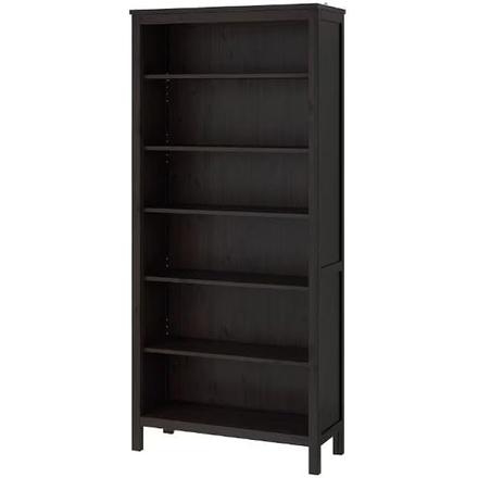 2 ks kniznica ikea hemnes - ciernohneda,