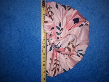 Dievčenské čiapočky "turban" 6mesiacov-1,5 roka, 74 / 80 / 86