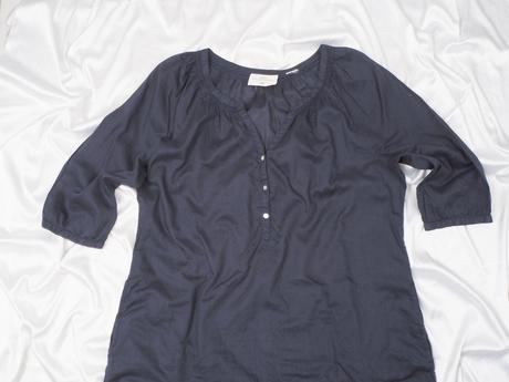 Kvalitná tmavomodrá tunika h&m l.o.g.g., h&m,xl