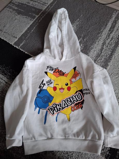 Mikina pokemon pikachu, primark,122