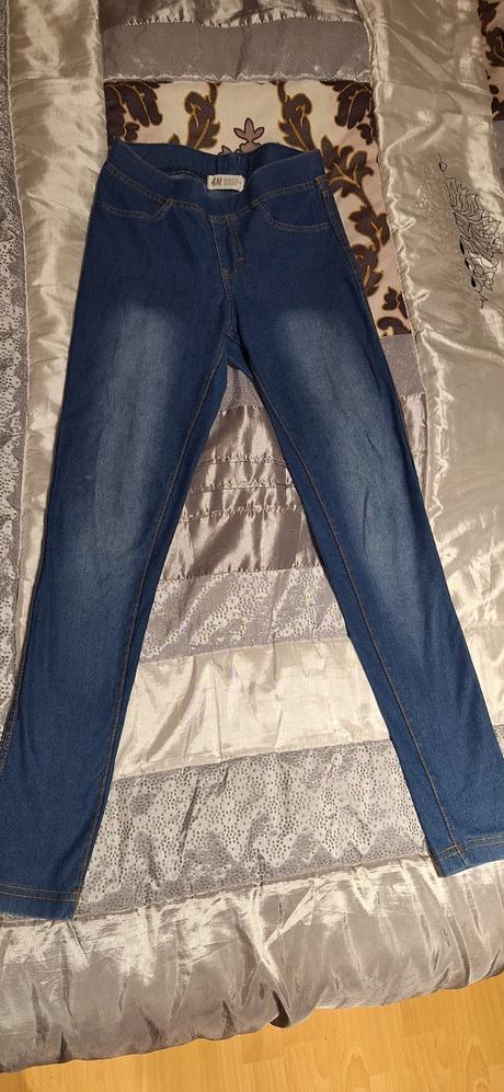 Rifle elastické, malo nosene., h&m,140