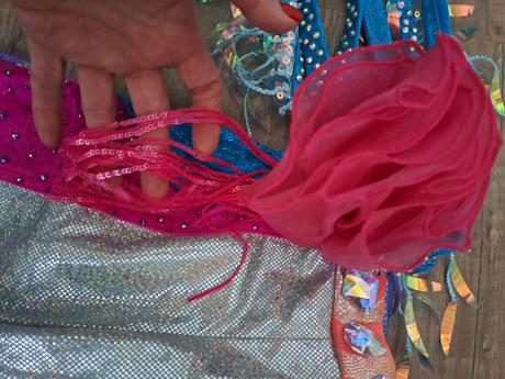 Disco dance solo kostym 134-146, 134