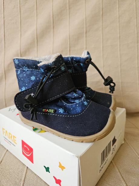 Zimné barefoot 20, fare,20
