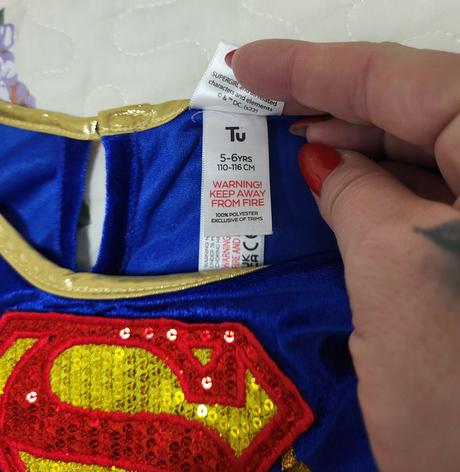 Karnevalové šaty superman na 5-6 rokov, 