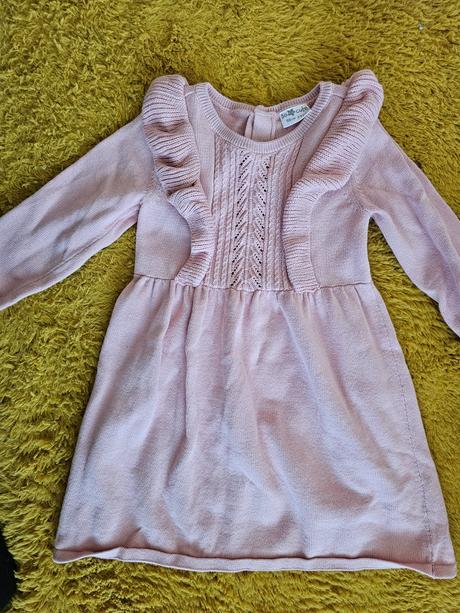 Pletené šaty 98 cm, pepco,98