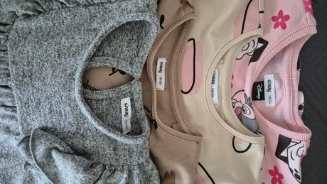 Šaty s dlhým rukávom, sinsay,128