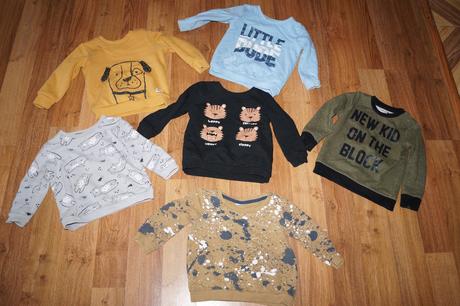 6 kusov mikiniek-cena spolu, 92