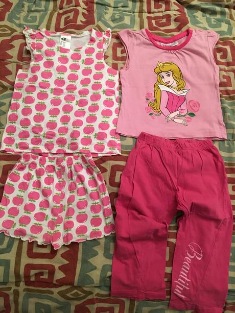 Pyžamko s jabĺčkami č. 86/92, h&m,86