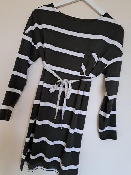 Top khaki šaty tunika f&f, f&f,s / xs