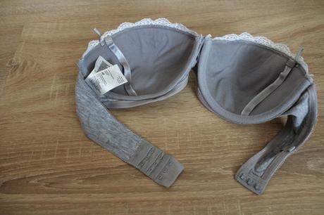 Podprsenka bez ramienok, h&m,75c