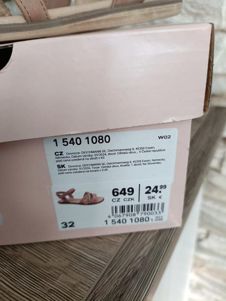 Sandále graceland 32, graceland,32