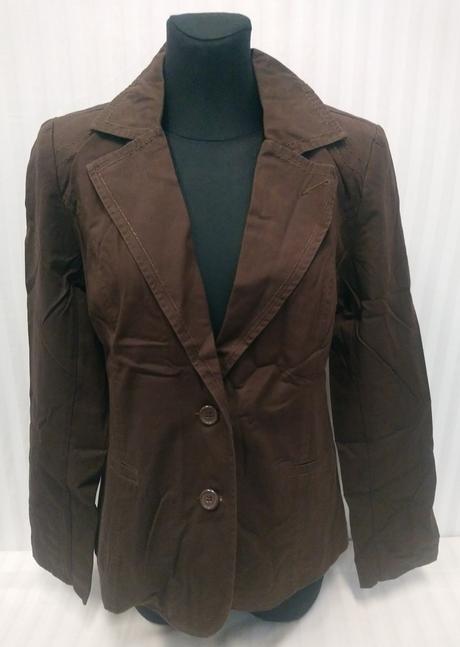 Dámske hnedé sako, kariban, l, kariban,xl