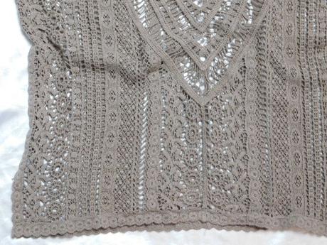 Damsky pekny azurovy pulover, 36