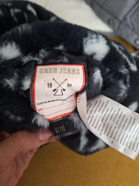 Obojstranná bunda, kabátik pre dievcatko, 116