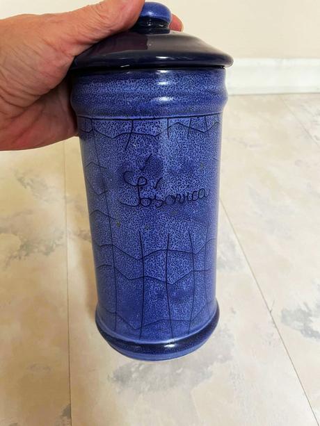 Keramická dóza na šošovicu, 