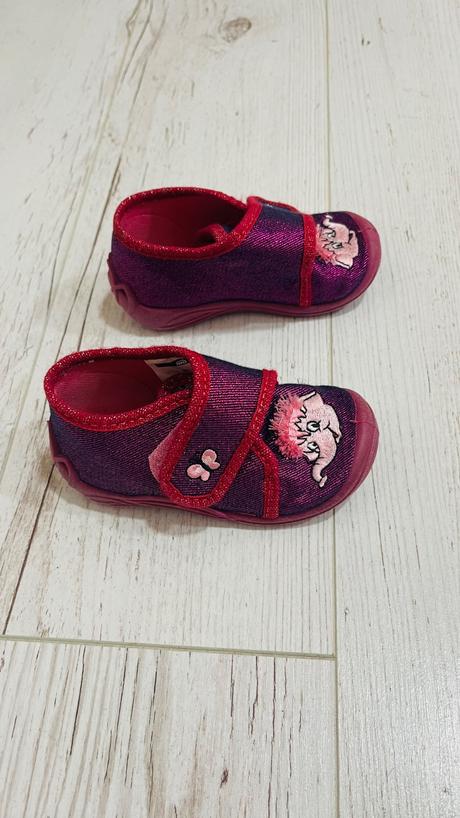 Papučky fialove 22, 22