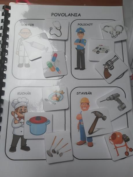Activity book povolania, 