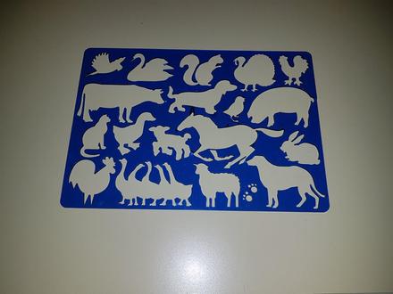 Sablona na kreslenie,