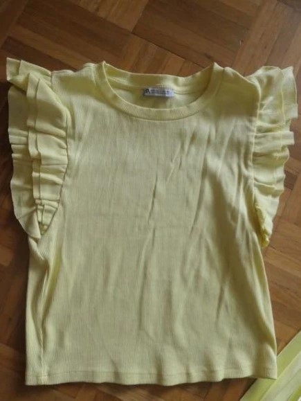 Zara krasny a kvalitny komplet maxisukna-tricko l, zara,l