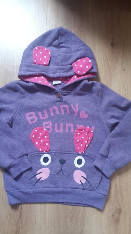 Mikina zajko 110/116, 110