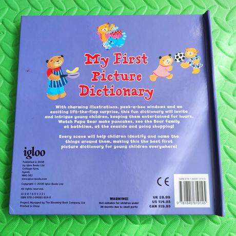 My first picture dictionary s otvaracími okienkami, 