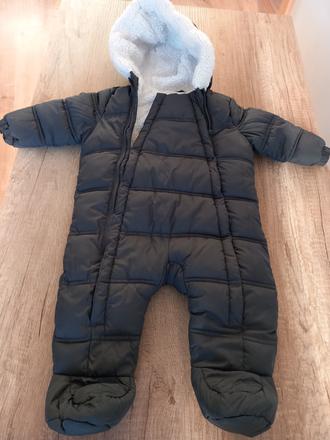Zimná kombinéza na 6-9 mesiacov, f&f,74