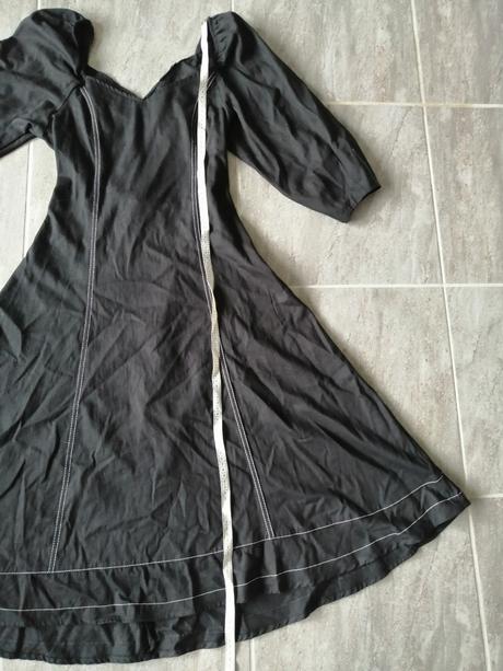 Krásne čierne šaty trendyol, v38-40, 40