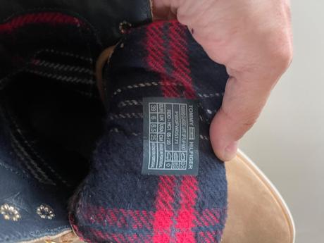 Kozene cizmy tommy hilfiger, tommy hilfiger,39