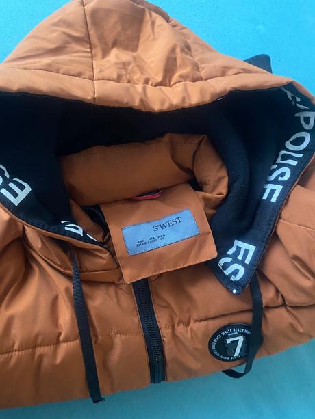 Pánska bunda na zimu, xl