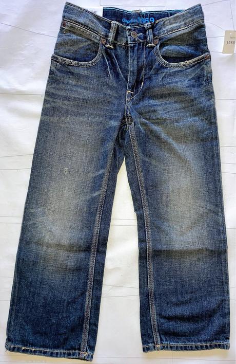 Len 2,99 chlapčenské džínsy gap veľ na 6 rokov, gap,122