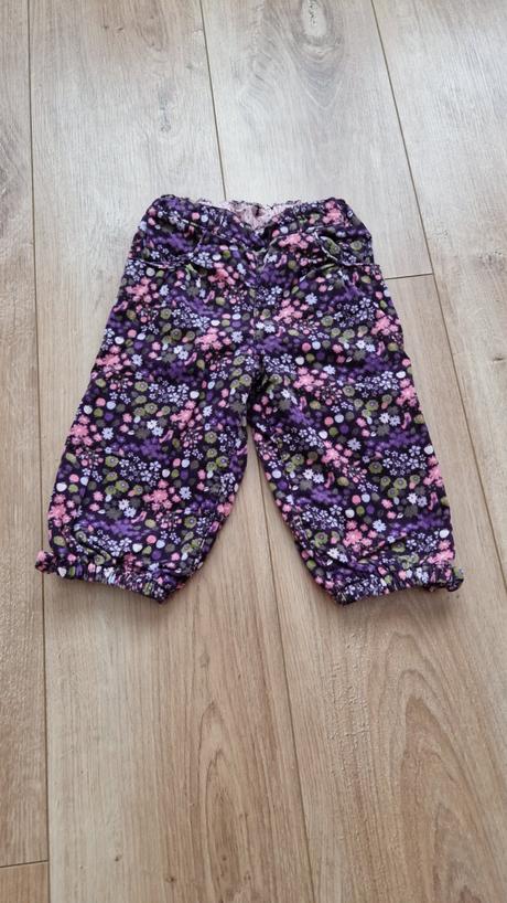 Oteplenie nohavice veľ.  74 cm, h&m,74