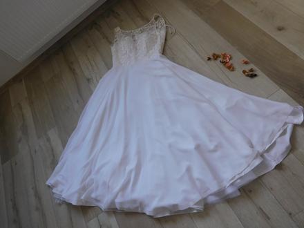 Svadobné šaty 42, v top top stave,, 42