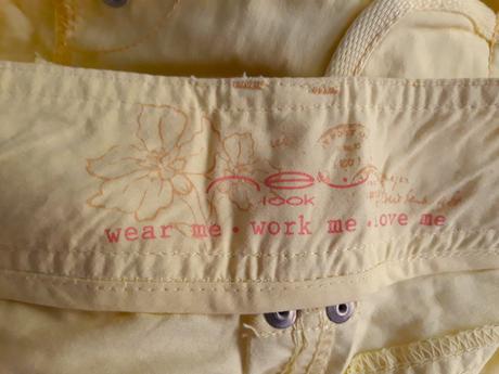 Zlte 3/4 nohavice na volny cas, new look,m