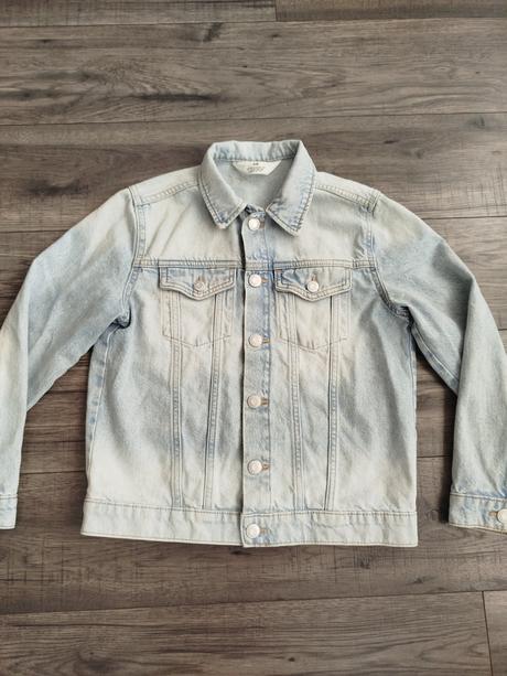 Džínsová bunda, h&m,140