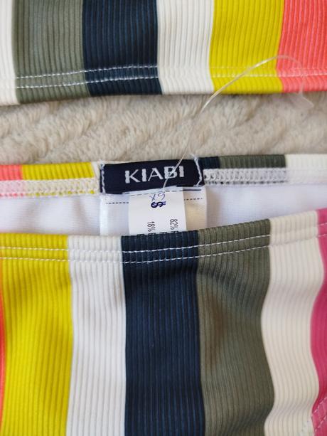 Vrubkovane športové bikiny kiabi, xs