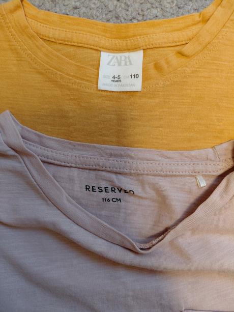 Tričká, zara,104