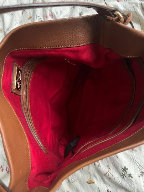 Kabelka ralph lauren kožená, ralph lauren