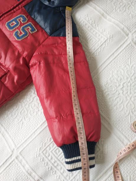 Paperova bunda benetton, velkost 2y, benetton,98