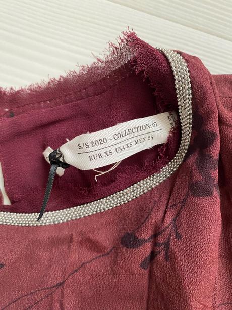 Zara - vzorové šaty, zara,xs