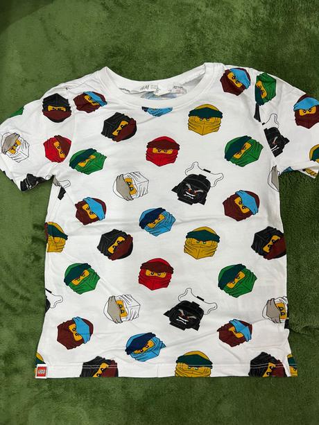 Tricko ninjago, h&m,128