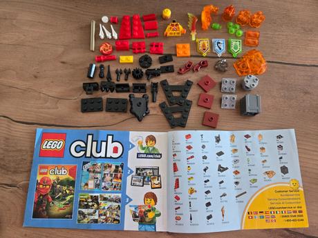 Lego nexo knights 70339 ultimate flama, 