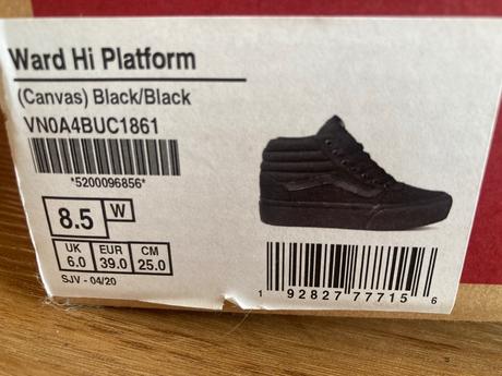 Vyssie tenisky vans, vans,39