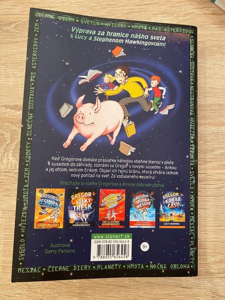 Gregorove tajné výpravy do vesmíru lucy hawking st, 